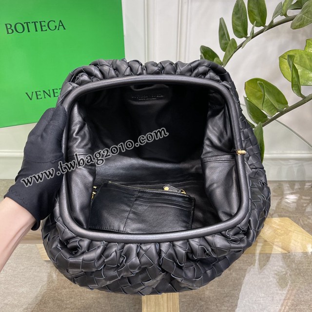 Bottega veneta高端女包 98062 寶緹嘉升級版大號編織雲朵包 BV經典款純手工編織羔羊皮女包  gxz1165